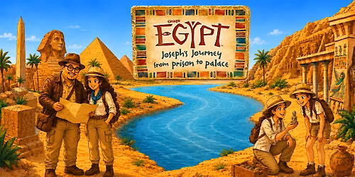 2026 VBS Kids Camps - EGYPT: Joseph's Journey from Pr*son to Palace