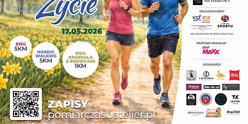 Charytatywny bieg dla hospicjum "WYBIEGAJ \u017bYCIE"