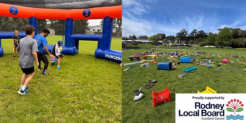 FREE Family Fun Day: Hungerball & Junk Play 20 June - Huapai 