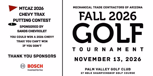 MTCAZ Fall Golf Tournament