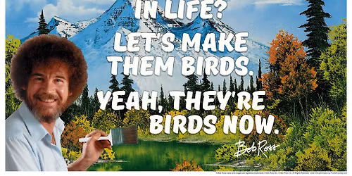 Bob Ross Sparkling Wine Dinner