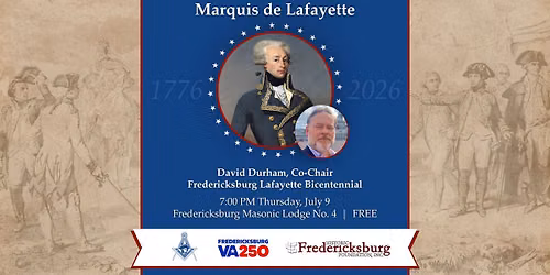 Marquis de Lafayette Lecture