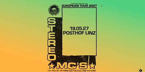 Stereo MC's I LINZ I 2027