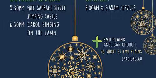 Annual Christmas Eve Outdoor Carols