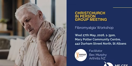 Christchurch In Person Group Meeting for those affected by ME\/CFS and Long Covid