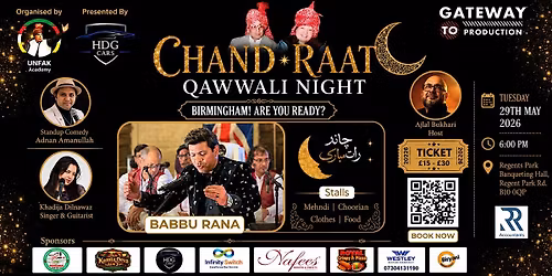 Qawali Night with Babbu Rana, Khadija Dilnawaz & Adnan Ammanullah