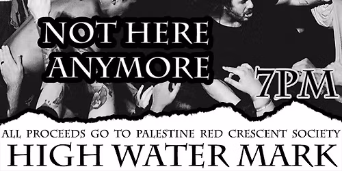 ALL WORKED UP RETURNS! ANNUAL BENEFIT SHOW AT HIGH WATER MARK!!