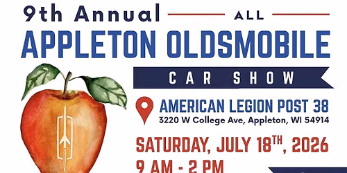 9th Annual Appleton All Oldsmobile Car Show
