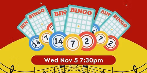 Music Bingo (7:30PM ET)