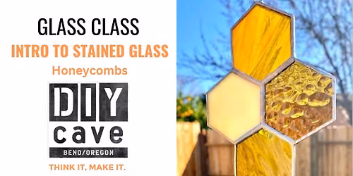 Intro to Stained Glass - Honeycomb Suncatcher