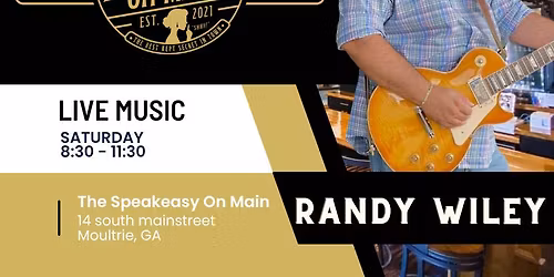 Live Music by Randy Wiley