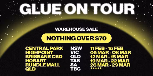 Glue Warehouse Sale | Glue Store Rundle Mall Adelaide 
