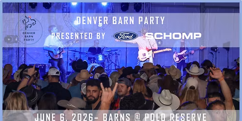 2026 Denver Barn Party - Where the City Goes Country
