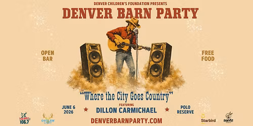 2026 Denver Barn Party - Where the City Goes Country