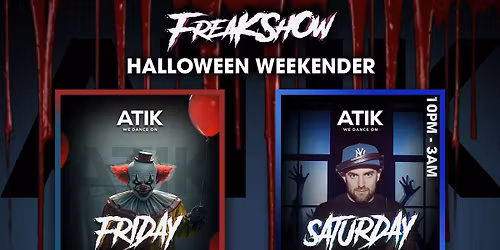 FREAKSHOW | Halloween Saturday