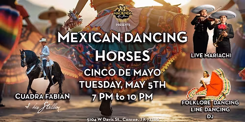 Cinco de Mayo Celebration + Dancing Horses + Mariachi! \ud83c\uddf2\ud83c\uddfd\ud83c\udf89\ud83d\udc0e