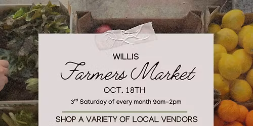 Willis Farmers Market