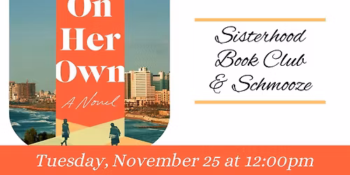 Sisterhood Book Club & Schmooze