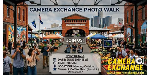 Eastern Market Photo Walk with Camera Exchange and Rochelle