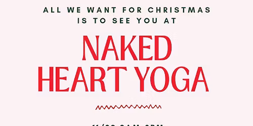 Small Business Saturday at Naked Heart Yoga