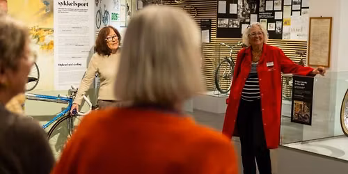 Omvisning i \u00d8gl\u00e6ndutstillingen med Beate \u00d8gl\u00e6nd, og visning av filmen "Den siste Apache"