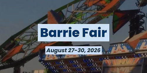  Barrie Tractor Pull 2026