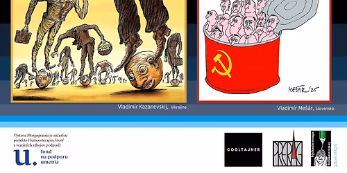 MOZGOPRANIE | v\u00fdstava kreslen\u00e9ho humoru v KC Cooltajner