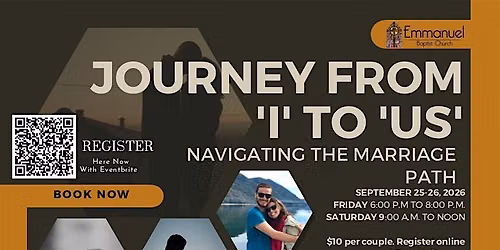 A Journey From "I" to "Us": Navigating the Marriage Path