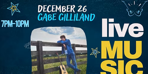 Friday Night Music with Gabe Gilliland