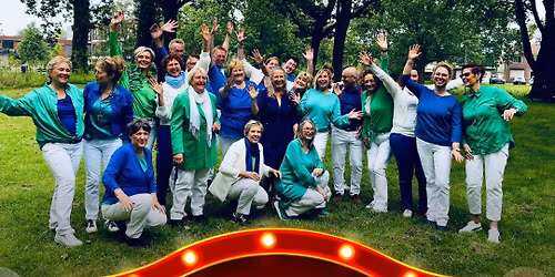 Karaoke avond in 't H@rt van Welberg met optreden popkoor The Sparrows