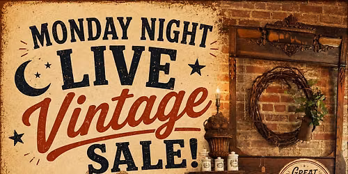 Live Vintage Sale - The Find...