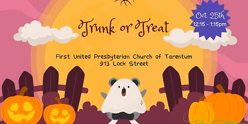 Trunk or Treat at First United Presbyterian Church of Tarentumum