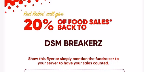 Red Robin Showcase & Fundraiser \ud83d\udd7a