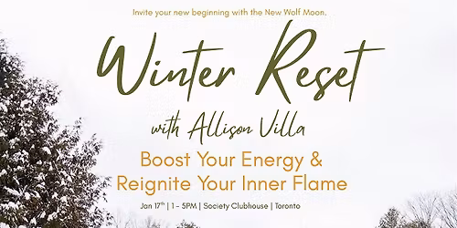 Winter Reset: Boost Your Energy & Reignite Your Inner Flame