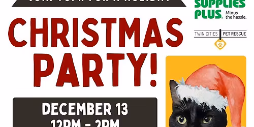 Holiday Christmas Party with TCPR at Pet Supplies Plus