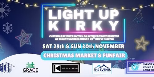 Light Up Kirky - Christmas Lights Switch-on