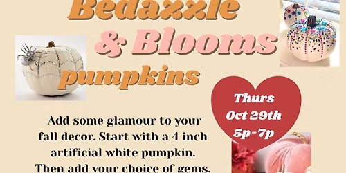 Bedazzle & Blooms Pumpkins