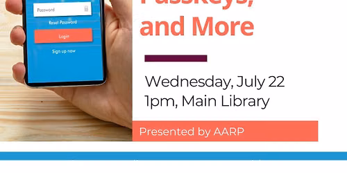 Passwords, Passkeys, and More with AARP