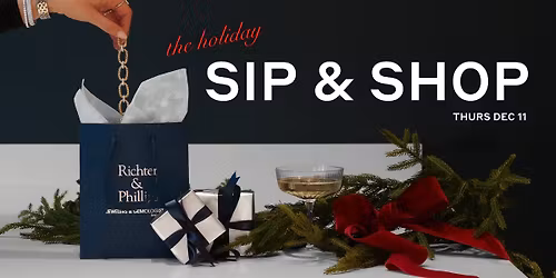 Holiday Sip & Shop