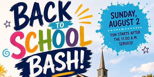 Back to School Bash!