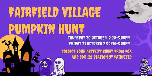 Fairfield Village Pumpkin Hunt 2025