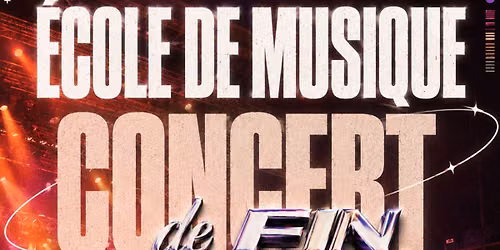 Ecole de musique - Concert de fin d'ann\u00e9e