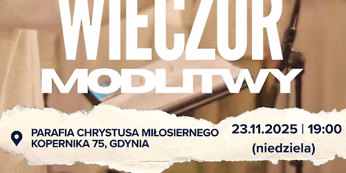 Wiecz\u00f3r Modlitwy w Red\u0142owie