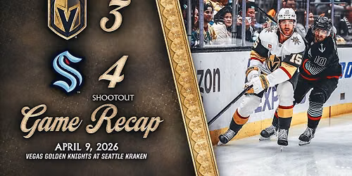 Seattle Kraken vs. Vegas Golden Knights