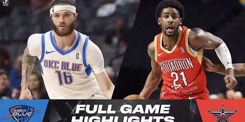 Oklahoma City Blue vs. Birmingham Squadron