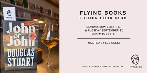 Flying Books at Neverland Book Club