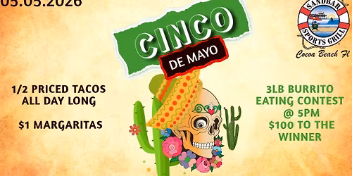 Cinco de Mayo - 3lb Burrito Contest