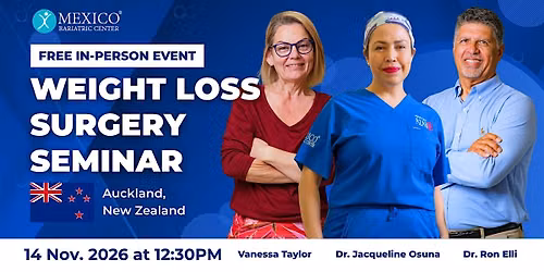 Auckland, NZ Free Bariatric Seminar with Dr. Osuna + $2,000 OFF Giveaway