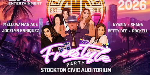 STOCKTON MUSIC FESTIVAL \u201cFREESTYLE PARTY \u201c \ud83c\udf89