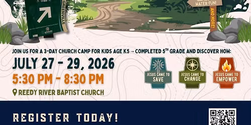 Trail Blazer 3-Day Camp!